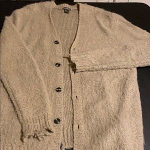 Frayed Cardigan Sweater from H&M